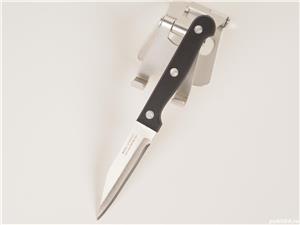 Set Cutite bucatarie, Cutit macelar, Cutit bucatar forjat manual cu ascutitor portabil - imagine 7