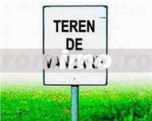 Vanzare TEREN intravilan  1000 mp  deschidere 17 m liniari  Nanov - imagine 3