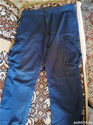 Pantaloni doc indigo albastru inchis