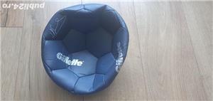 minge fotbal Gillette cu autograf Ianis Hagi - imagine 2