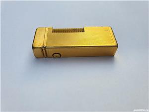Bricheta originala placata cu aur Dunhill Rollagas 1956-1960 - imagine 5