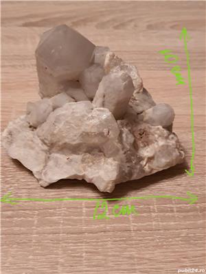 Floare de mina, cristal quartz, minerale - imagine 5