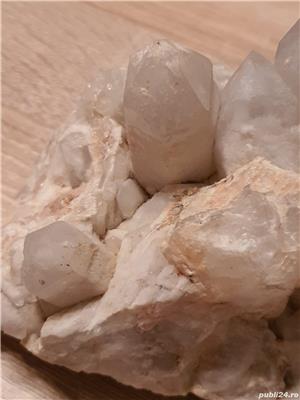 Floare de mina, cristal quartz, minerale - imagine 6