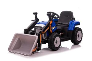 Excavator pentru copii BJ611C 70W 12V, cu pedala electrică BLUE