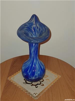 Vand vaza rara Sticla de Murano - imagine 2