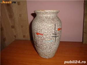  Vaza ceramica din cenusa vulcanica Scheurich-Foreign RARITATE !!!