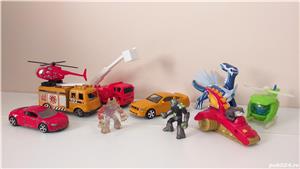 lot jucarii baiat figurine roboti alien pokemon camioane masinute elicopter etc - imagine 2