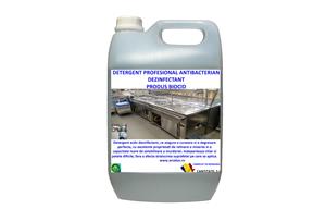Detergent profesional antibacterian , biocid
