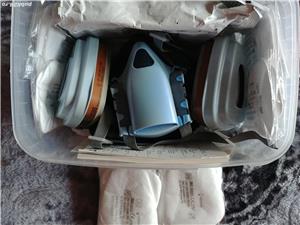 Masca de vopsit 3M Premium 7500 series - custom painted bleu perlat - masura L