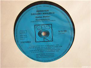  vinil rar Gustav Mahler -Leonard Bernstein '74 -Simfoniile 5, 6, 9-impecabile - imagine 3