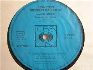 Vinil rar Mahler -Leonard Bernstein 1974 -Simfoniile 1, 3, 4-impecabile - imagine 2