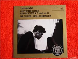 vinil Ceaikovski -pianist Van Cliburn, made in Germany-impecabil