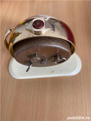 Ceas Slava de masa mecanic desteptator glob - imagine 3