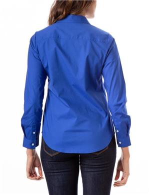 Camasa U.S. Polo Assn. albastra pentru femei - imagine 4