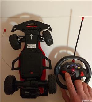 masinuta telecomandata, teleghidata cu telecomanda, buggy raliu, sofer Stig Top Gear - imagine 7