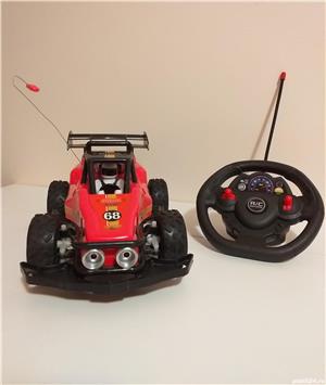 masinuta telecomandata, teleghidata cu telecomanda, buggy raliu, sofer Stig Top Gear - imagine 3