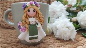 Cadou pentru fetite, sotie iubita cana papusa