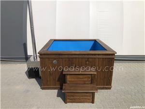 Ciubar Din Plastic PP Pt. Sobă Exterioară Model Premium RECTA  - imagine 2