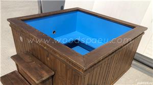 Ciubar Din Plastic PP Pt. Sobă Exterioară Model Premium RECTA  - imagine 3