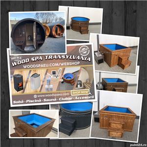 Ciubar Din Plastic PP Pt. Sobă Exterioară Model Premium RECTA  - imagine 4