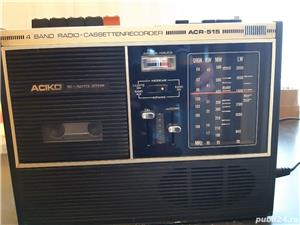 Radiocasetofon Boombox de colectie Sanyo Universum Aciko Receiver Grundig Gloria 3 Akkord - imagine 3