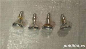 Set de 4 becuri noi tip reflector/ albe mate, model R 50 / E14 / 35W / 220V