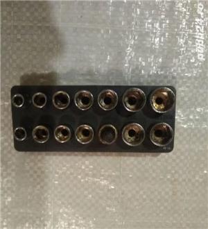 Set de 14 tubulare (4-17mm) si cap magnetic pentru filetanta - aduse din UK