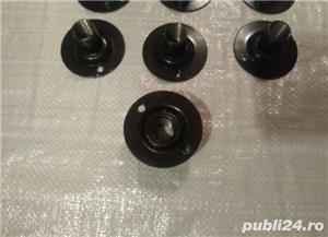 Set de zece suporti metalici pentru ancorat teava/bara filetata de 20mm