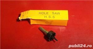 Carota 22 mm cu spiral ghidaj pentru gauri bara auto - senzori parcare