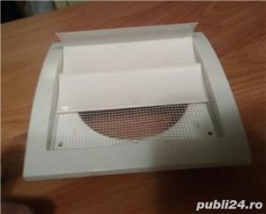 Suport / Fanta decorativa ventilatie cu închidere pentru ploaie - imagine 2