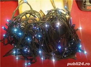 Instalatie de brad cu beculete    culori: alb-cald sau albastru