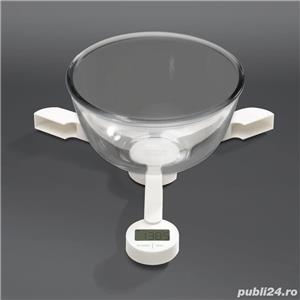 Cantar digital bucatarie Joseph Joseph TriScale Compact Folding Digital Kitchen Food Scale, Alb - imagine 5