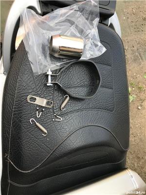 Toba trioval , aluminiu , noua , evacuare moto atv utv - imagine 2