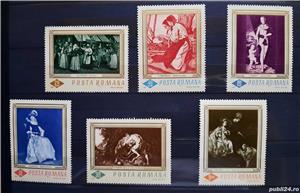 Timbre 1967 Reproduceri de arta MNH