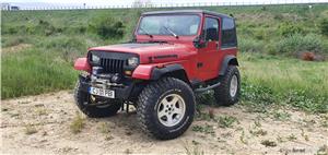 Jeep Wrangler YJ motor BMW omologat RAR in carte 204cp  - imagine 2