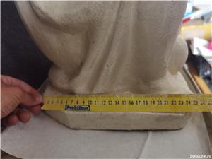 Set 2 statuete vechi, din ciment, ingeri. Dimensiune mare, pentru gradina. - imagine 9