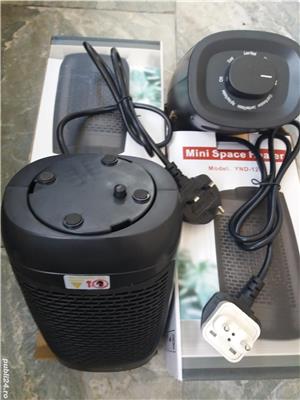 Aeroterma rotativa 400W 1200W ventilator aer rece si 2 trepte caldura