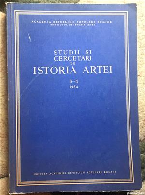 Studii si Cercetari de Istoria Artei, 1954