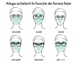 Rame ochelari de vedere Police Zenith 4 VPLD10 0K56 57-17-145 designer glasses Ochelari de vedere - imagine 6