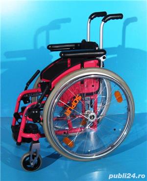 Carucior handicap copii  semiactiv Sopur / latime sezut 24 cm