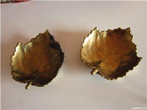 vita de vie frunza bol pt bijuterii,decoratiune vintage,bronz,Germania-cadou inedit