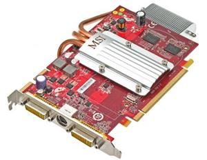 Placa video MSI RX2600PRO 256MB 128 bits