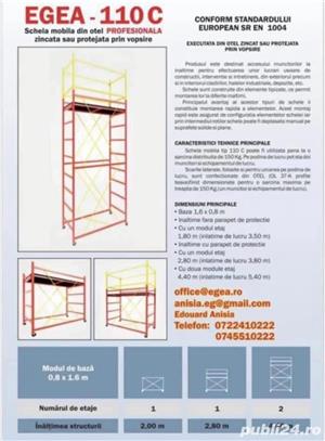 Schelă mobilă profesională EGEA 110C