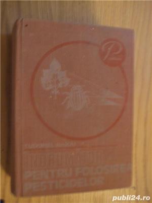 Indrumaror pentru folosirea pesticidelor -  tudorel baicu -   editura ceres, 1979, 714 p.