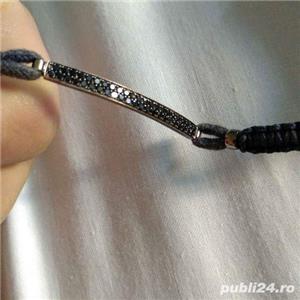 Bratara Tennis diamante negre  0.43CT AAA Black Diamonds Bratara Tenis cu aur de 18k