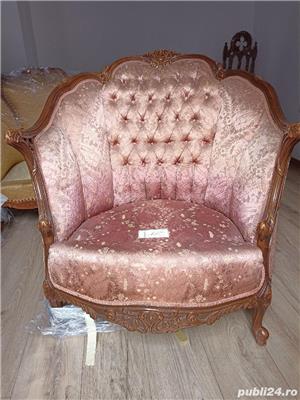 Canapea, 2 fotolii - imagine 3