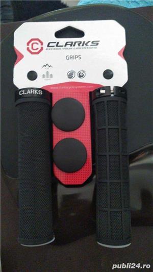 Mansoane Bicicleta Clarks Lock on Grip CLO-210 BLK - imagine 2