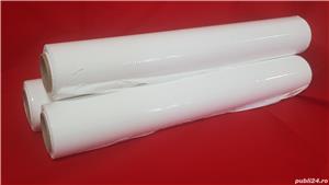 Folie stretch manual alb 500 mm, 23 my, 1.30 kg - imagine 4