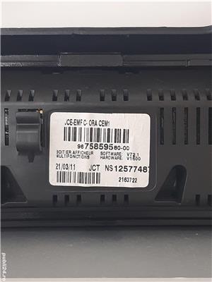 RADIO/CD + Display + Suport/RAMA Peugeot 3008 - imagine 5