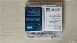 Lant Bicicleta KMC X11 Silver/Negru 114 Zale - imagine 2